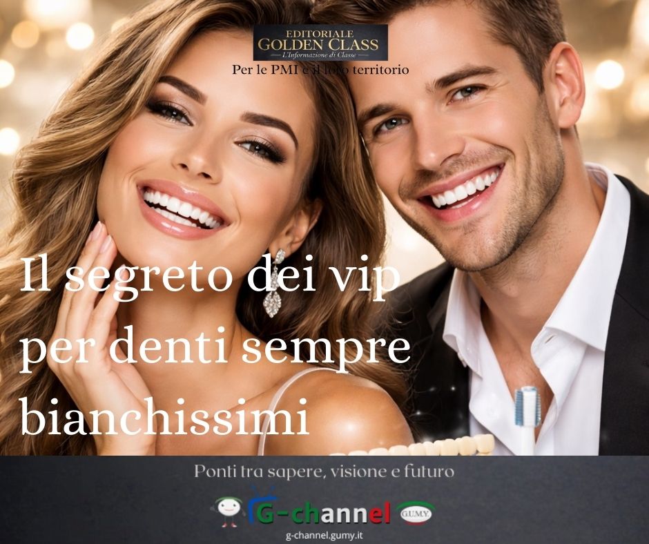 Il segreto dei vip per denti sempre bianchissimi